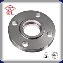 Flange de aço inoxidável sanitário